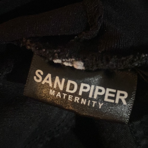 Women’s black maternity jeans size large - Picture 4 of 5